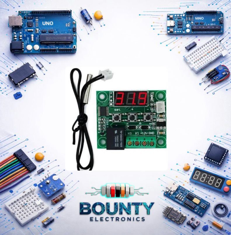 وحدة منظم الحرارة W1209