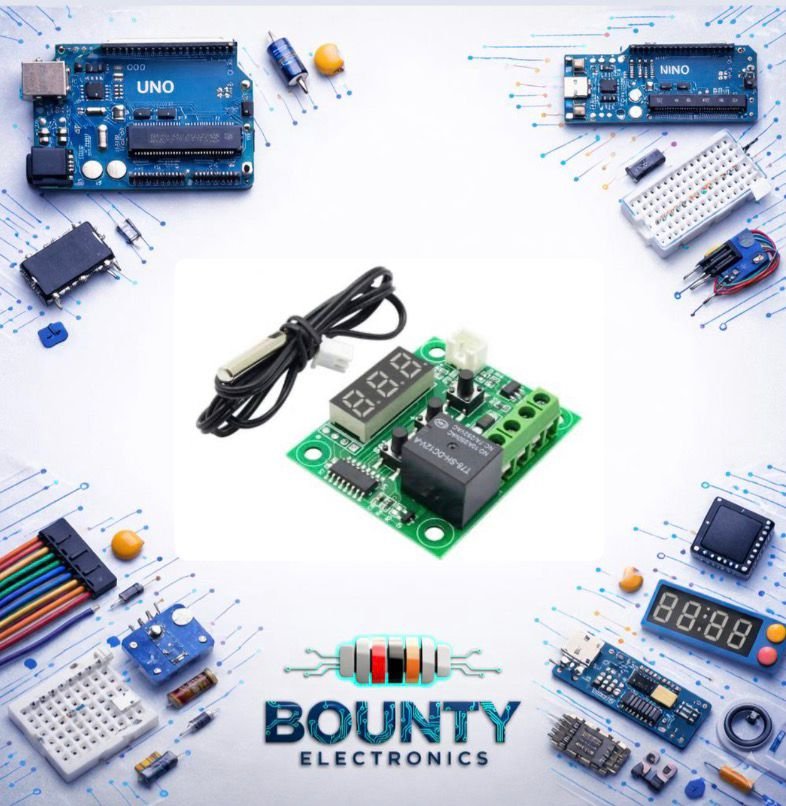 وحدة قياس درجة حرارة اللوحة حمراء NTC 12V