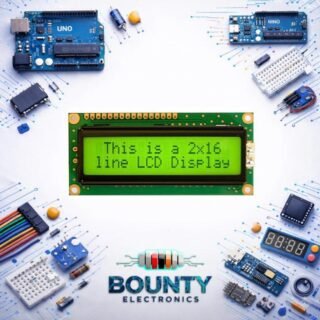 شاشة LCD خضراء 16*2