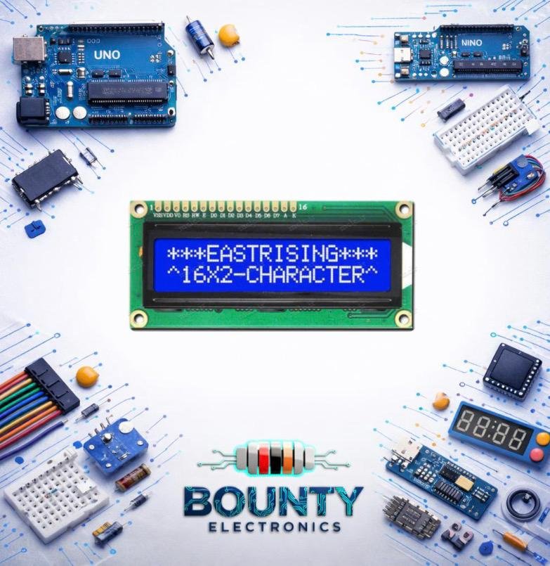 شاشة LCD زرقاء 16*2