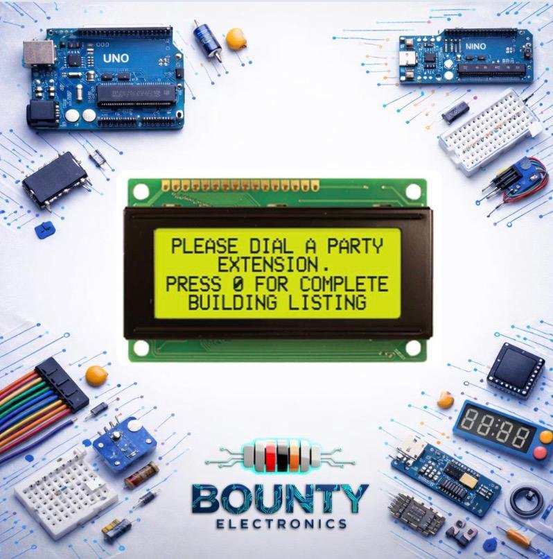 شاشة LCD خضراء 20*4