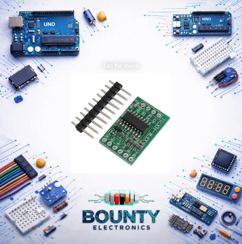 وحدة تحويل الإشارة التناظرية إلى الرقمية HX711