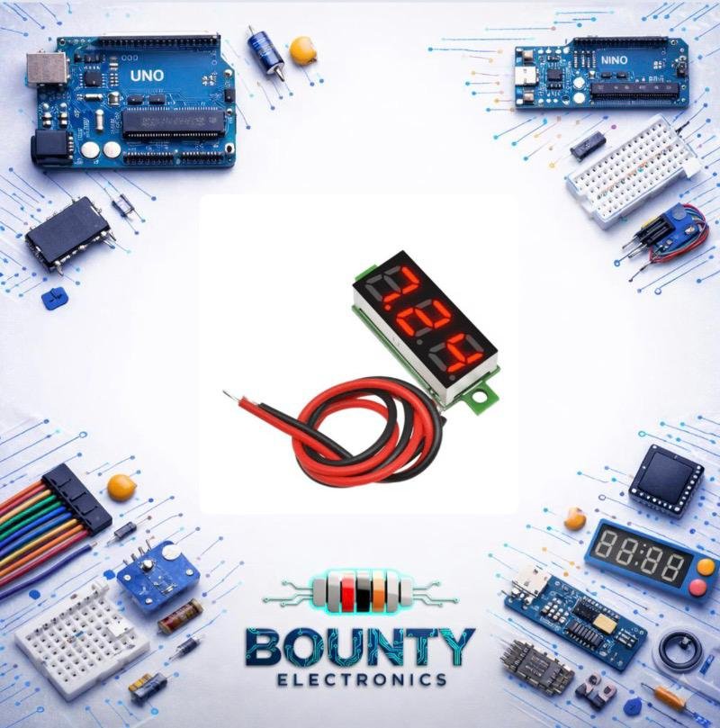 وحدة فولتميتر ثلاثية الأسلاك 30V 0.28INCH