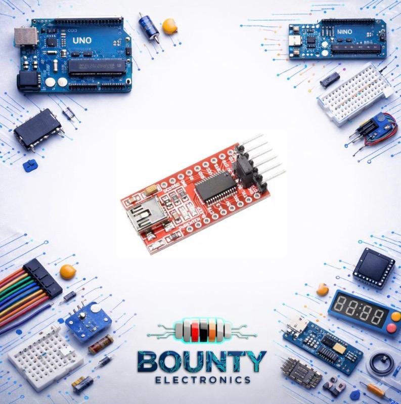 وحدة تحويل TTL TO USBمع محول FT232RL