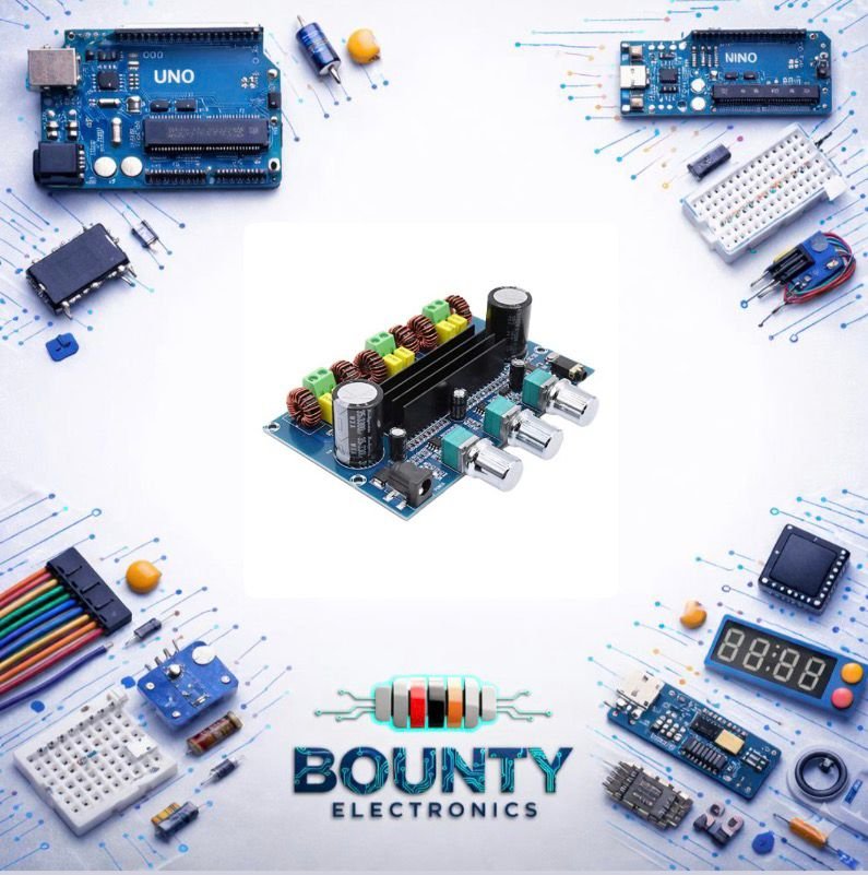 وحدة مكبر صوت ستيريو بلوتوث XH-A305 50W مع مضخم صوت فرعي