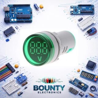 وحدة فولتميتر بضوء إشارة اخضر 5 فولت - 60