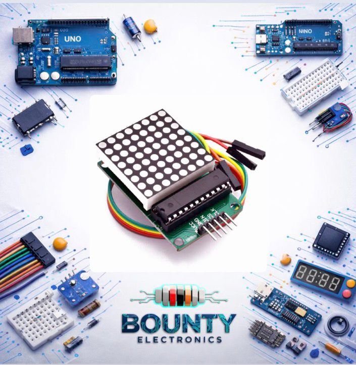 وحدة مصفوفة نقطية 8*8