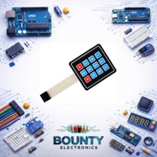 لوحة مفاتيح 4*3 مع تخطيط الأرقام