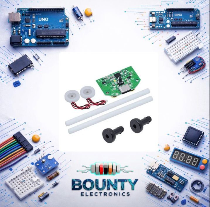 وحدة توليد بخار بارد ثنائية القنوات TYPE-C مزودة بمستشعر بيزو وأنبوب