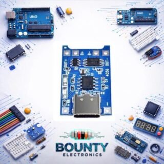 وحدة شحن بطارية الليثيوم مزودة بحماية TP4056 1A TYPE-C