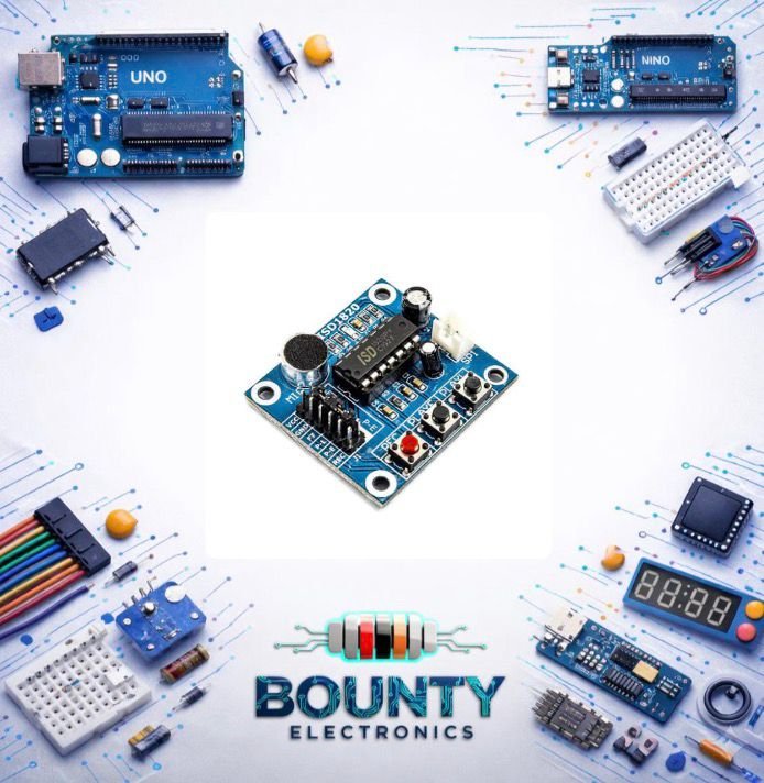 وحدة تسجيل الصوت ISD1820