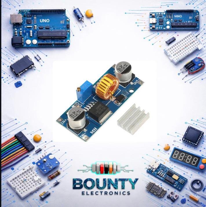 وحدة تخفيض الجهد بدون شاشة عرض XL4015