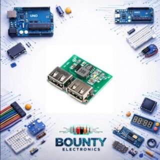 وحدة خفض الجهد الكهربائي بمنفذين USB 5V 3A