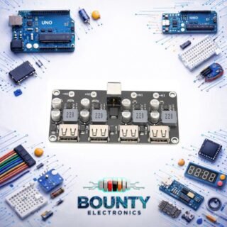 وحدة تخفيض الجهد الكهربائي رباعية المنافذ QC3