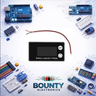 وحدة مؤشر سعة البطارية 8V-30V مع رسم بياني شريطي