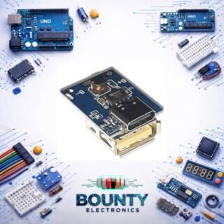 وحدة بنك طاقة أحادية المنفذ 5V 1A TYPE-C تُربط على الإصبع