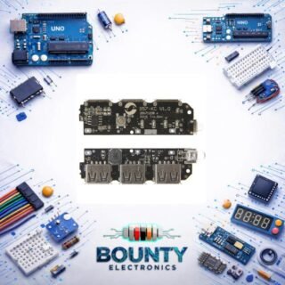 وحدة بنك طاقة بثلاثة منافذ 5V 1A مع مؤشر